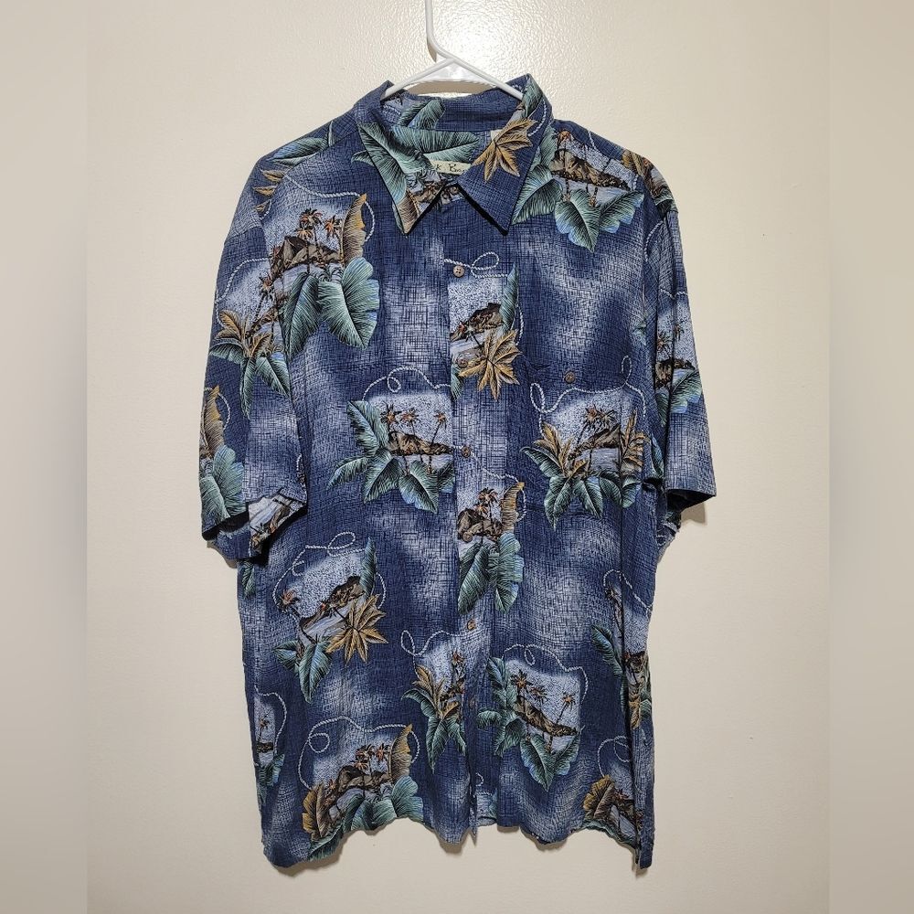 Batck Bay‎ Hawaiian Mens Short Sleeve Shirt